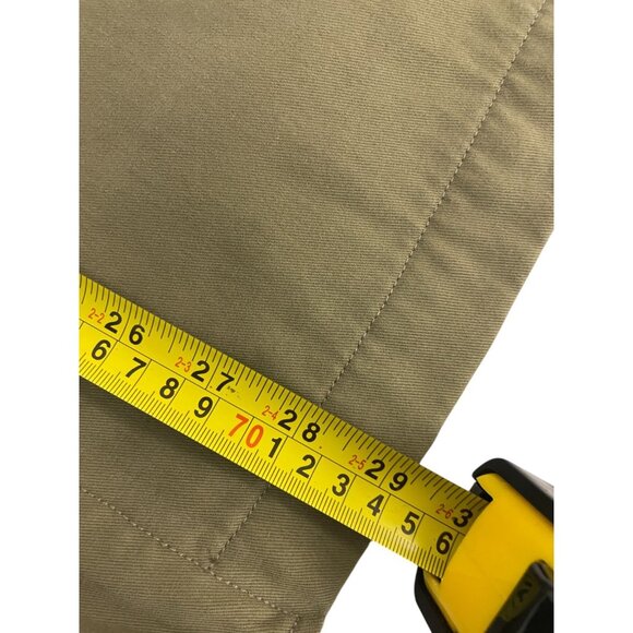 Zara Mens Overshirt Jacket Medium M Military Green Regular Fit Long Sleeve NWOT - Picture 6 of 7